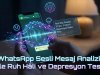 WhatsApp Sesli Mesaj Analizi: Yapay Zekâ Ruh Hâlinizi Nasıl Okuyor ve Depresyonu Sesinizden Nasıl Tespit Ediyor?